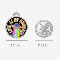 【EMPAWR】Personalized Pet Tag - 🪐 Cute as my Universe