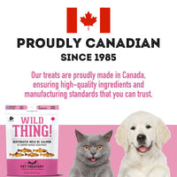 【Granville Pet Treatery】Dogs & Cats - Wild Thing! Dehydrated Wild BC Salmon 3oz / 85g