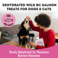 【Granville Pet Treatery】Dogs & Cats - Wild Thing! Dehydrated Wild BC Salmon 3oz / 85g