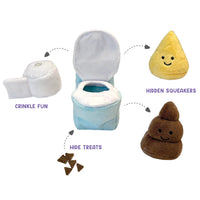 【fouFIT】Hide 'n Seek Potty Time Burrow Toy (9")