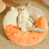 Fluffy Meow Sheep Sherpa Pet Bed