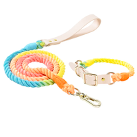 【MAOGOUBLUE】Dog Rainbow Leash + Collar