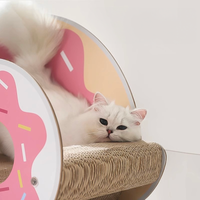 Cute Donut Cat Scratchboard Scratcher