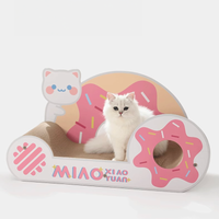 Cute Donut Cat Scratchboard Scratcher
