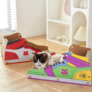 Sneaker Cat Scratchboard Scratcher