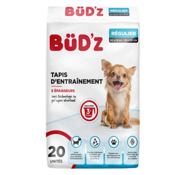 【BUD-Z】Disposable Puppy Pad Dog 22x22 inch 20pc