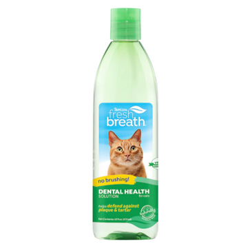 TropiClean fresh Breath Dental Health Solution for Cats 16oz