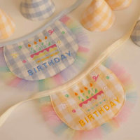 Happy Birthday Bib & Hat Set