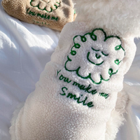 Smile Face Comfy Sherpa Vest