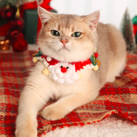 手工编织圣诞围脖-圣诞老人款