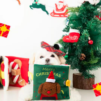 Christmas Style Training & Relaxing Toy Snuffle Book