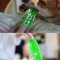 Snack Stash & Play! Crocodile Enrichment Feeding Dog Toy