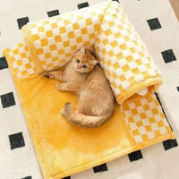 Grid Tunnel Pet Bed