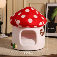 Red Mushroom Bliss! Pet Bed