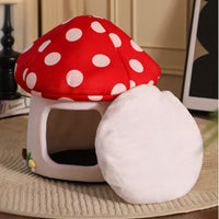 Red Mushroom Bliss! Pet Bed