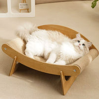 Shell Retreat! Crab-Shaped Sisal Pet Scratching Bed