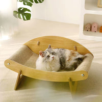 Shell Retreat! Crab-Shaped Sisal Pet Scratching Bed