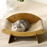 Shell Retreat! Crab-Shaped Sisal Pet Scratching Bed