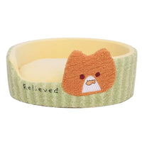 Kitty Eats Fish! Cozy Pet Bed