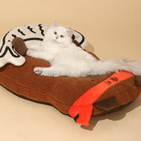 Capybara Lounge! 2-in-1 Hug Pillow & Pet Bed