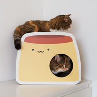 【Purroom】Pudding Cat Scratchboard