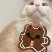 圣诞姜饼人围兜