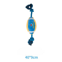 【PETSVILLE】Crinkle Plush Squeaky Sports Toy