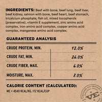 【VITAL ESSENTIALS VE】Vital Dog Freeze-Dried Soft Nibs - Beef & Salmon