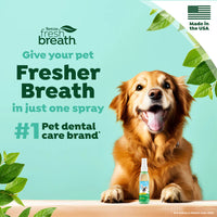 【TROPICLEAN】Fresh Breath Oral Care Spray for Pets