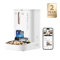 【PETKIT】YumShare Dual-hopper with Camera Smart Pet Feeder 2-UK