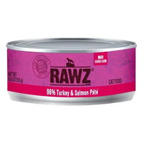 【Rawz】Cat Can - 96% Turkey & Salmon Pâté - 5.5 oz