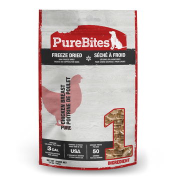 【Purebites】Dog Treat - Freeze-Dried Chicken Breast 60g