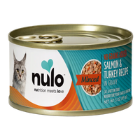 【Nulo】Cat & Kitten - Minced Salmon & Turkey Recipe in Gravy 3oz