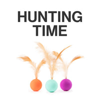 【PIDAN】Pet Toy For Cats Bouncy Ball Type 3 PCS