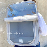 【PETSEEK】Mate Pet Backpack Carrier - Grey