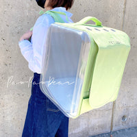【Clearance - PETSEEK】Classic Pet Backpack Carrier - Green