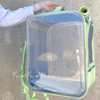 【Clearance - PETSEEK】Classic Pet Backpack Carrier - Green