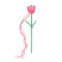 【PURLAB】Tulip Flower Catnip Cat Teaser