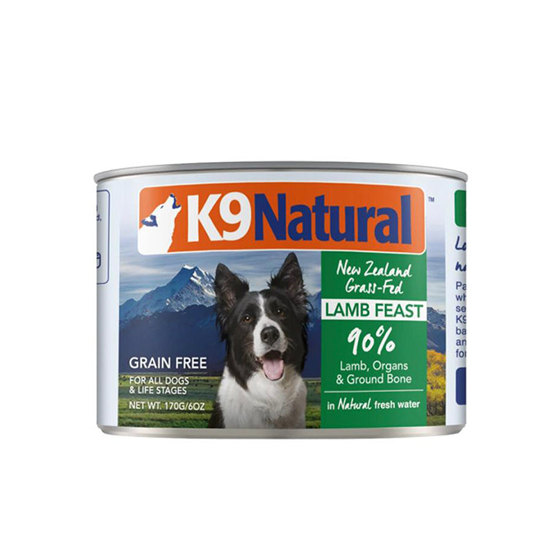 【K9 Natural】Dog Can - Lamb Feast 6oz x 12