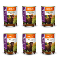 【INSTINCT】Canned Dog Food - Original Real Rabbit Recipe 6 x 13.2oz