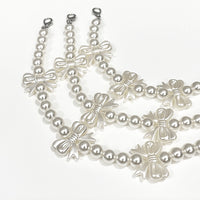 Pearl Bow Necklace