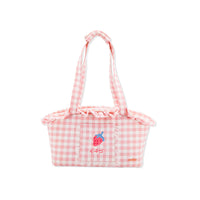 夏日野餐风格纹宠物包