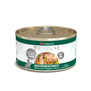 【WERUVA】Cat Can - TruLuxe Mediterranean Harvest - Tuna & Veggies in Gravy 3 oz