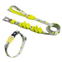 【MAOGOUBLUE】Self-unwinding Dog Leash Set - Lemon