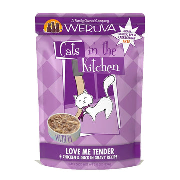 【Weruva】Cats in the Kitchen - Love Me Tender (Chicken & Duck in Gravy) 3.0 oz Pouch