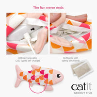 【CATIT】Groovy Fish - Pink