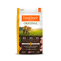 【INSTINCT】Original Grain-Free Recipe with Real Chicken 11lb