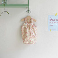 夏日小花花裙 - 粉