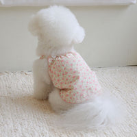 夏日小花花裙 - 粉