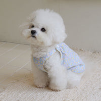 【Clearance】Summer Floral Dress - Blue